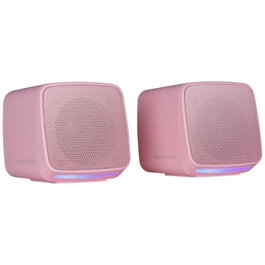 Mars Gaming MS-PRO Altavoces 2.0 Rosa con Iluminación RGB Flow